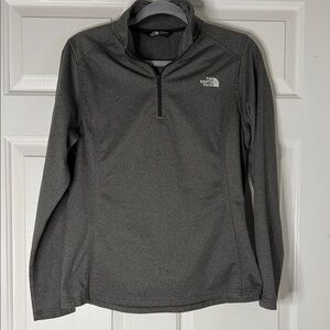 The North Face Dark Gray Quarter-Zip Pullover